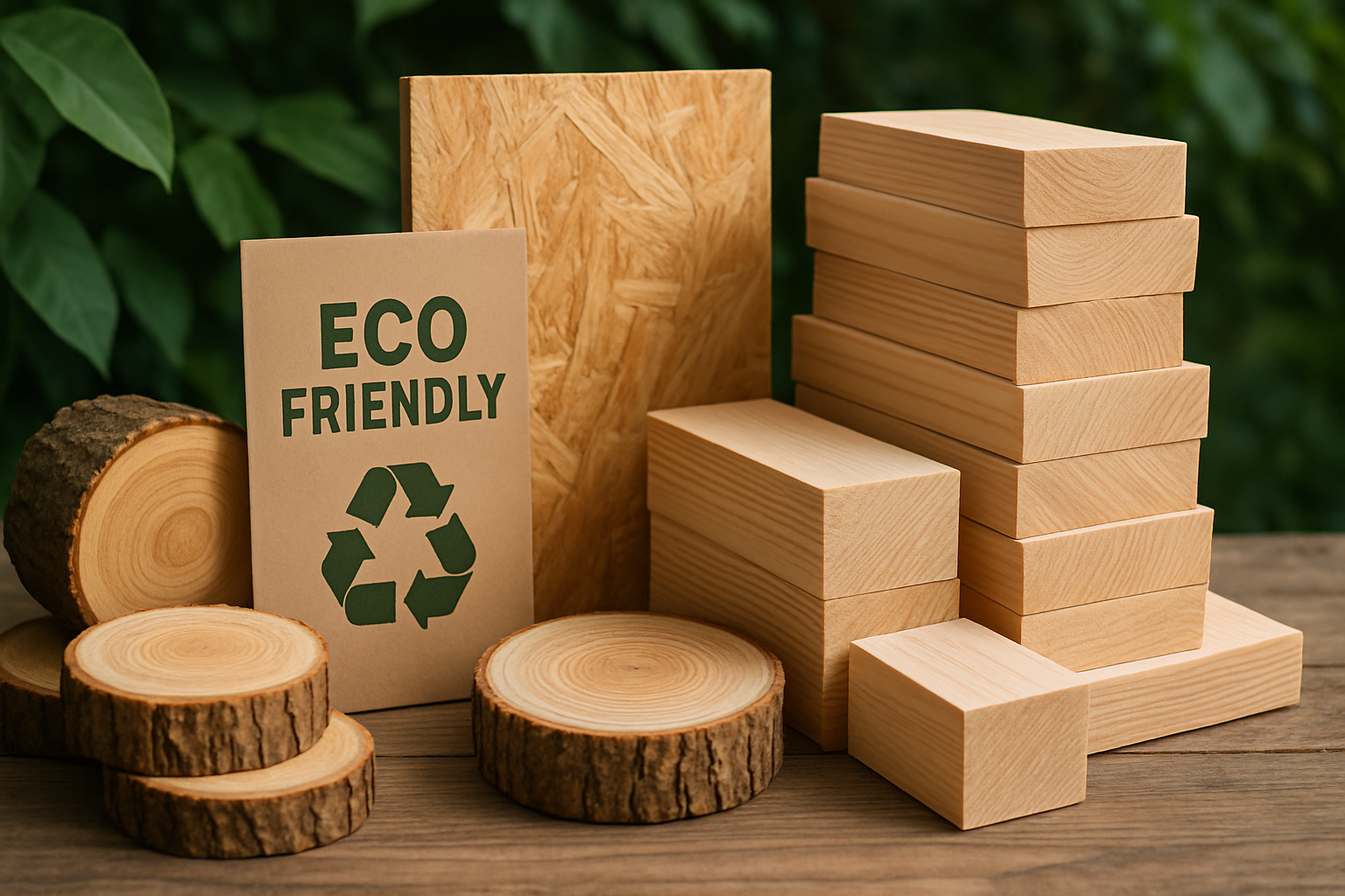 Sürdürülebilir ahşap malzeme