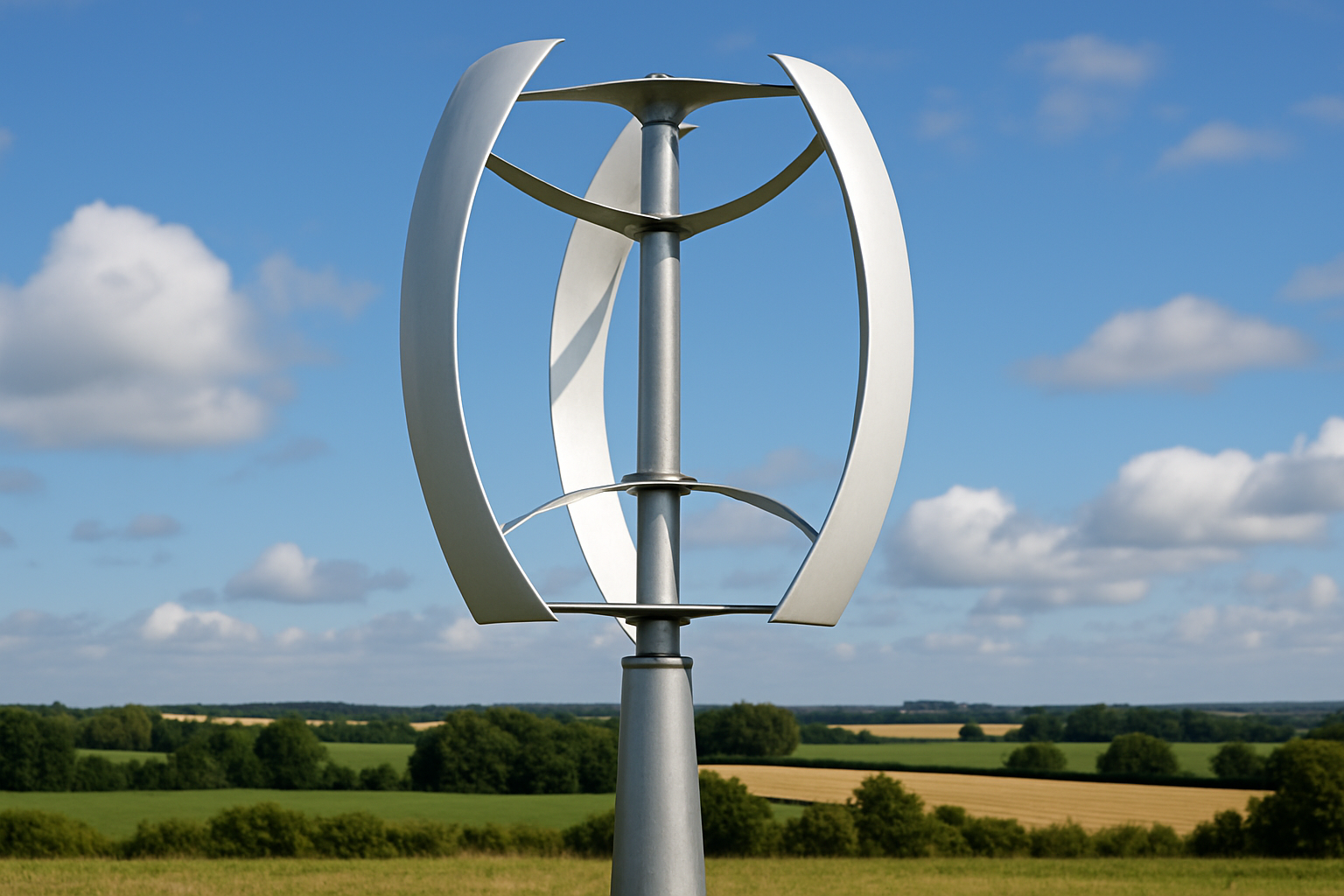 Dikey eksenli rüzgar türbini