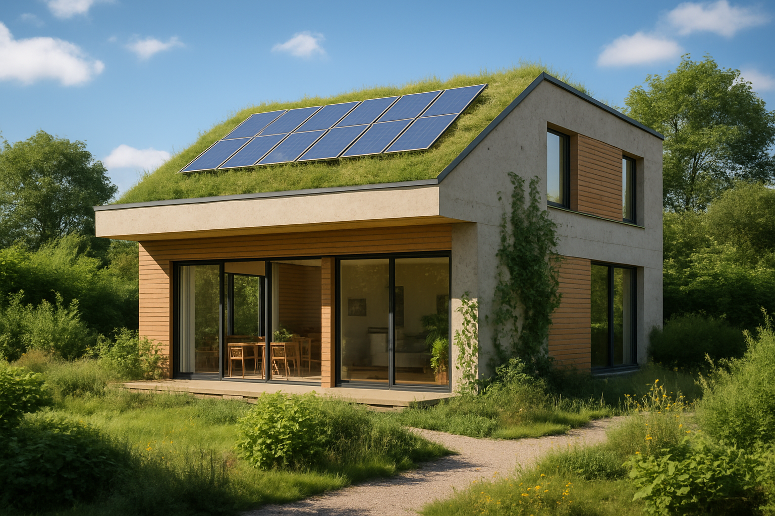 Sürdürülebilir ev tasarımı